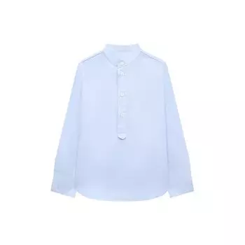 Рубашка изо льна и хлопка Dal Lago