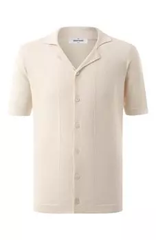 Рубашка изо льна и хлопка Gran Sasso