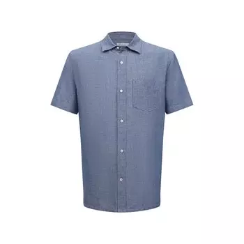 Рубашка изо льна и хлопка Loro Piana