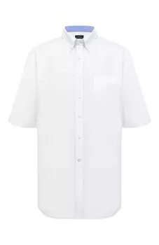 Рубашка изо льна и хлопка Paul&Shark