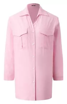 Рубашка изо льна и хлопка Pietro Brunelli