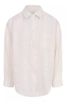 Рубашка изо льна и хлопка sara roka