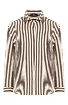 Рубашка изо льна и хлопка Seventy Venezia