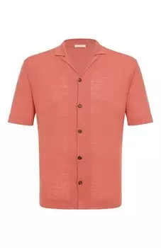 Рубашка изо льна и хлопка Slowear