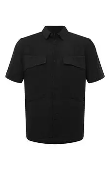 Рубашка изо льна и хлопка Transit