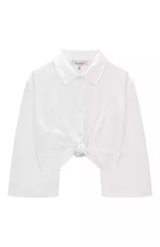 Рубашка изо льна и хлопка Twinset