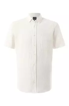 Рубашка изо льна и хлопка Van Laack