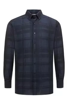 Рубашка изо льна и хлопка Zilli