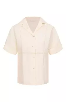 Рубашка изо льна и шелка MVST