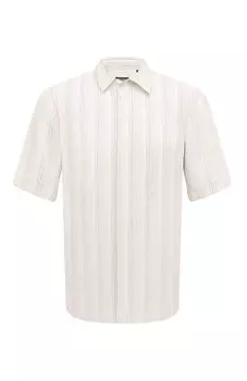 Рубашка изо льна и шелка Zegna