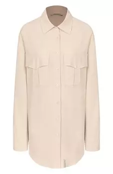 Рубашка изо льна и вискозы HINNOMINATE