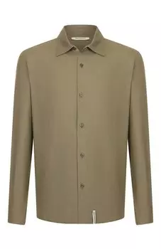 Рубашка изо льна и вискозы HINNOMINATE