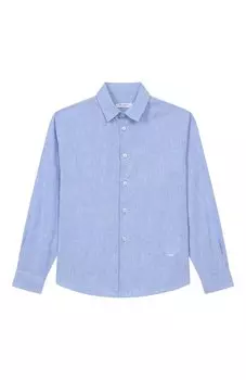 Рубашка изо льна и вискозы Paolo Pecora Milano