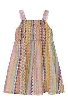 Сарафан из хлопка и шелка Missoni