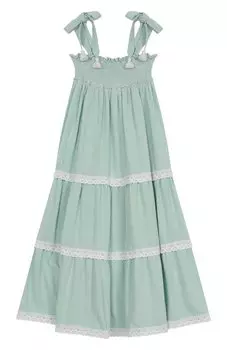 Сарафан из вискозы и льна Olga Valentine