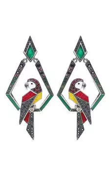 Серьги Cockatoo Queensbee