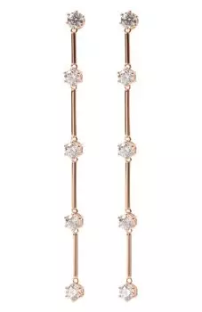 Серьги Constella Swarovski