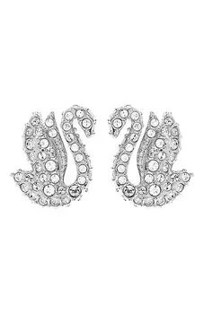 Серьги Iconic Swan Swarovski