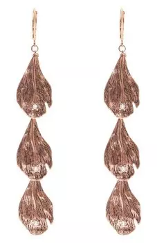 Серьги Лепестки пиона MIDGARD PARIS