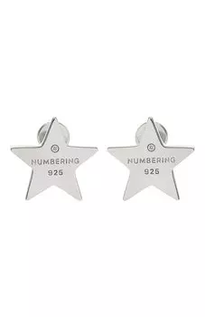 Серьги Numbering