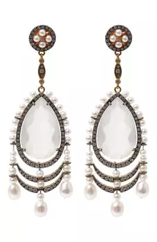 Серьги Pearls of Wisdom Queensbee
