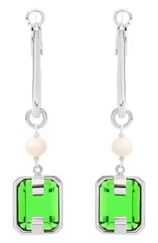 Серьги с жемчугом и кристаллами Crystalline Jewellery