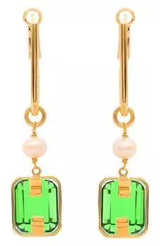 Серьги с жемчугом и кристаллами Crystalline Jewellery