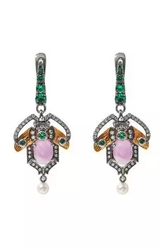Серьги Scarab Babies Queensbee