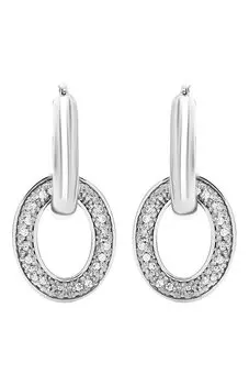 Серьги со съемной частью Jil Sander