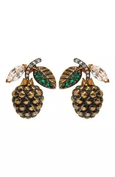 Серьги Strawberry Queensbee