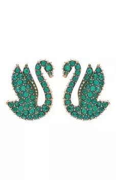 Серьги Swan Swarovski