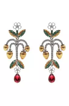 Серьги Wild Strawberry Queensbee