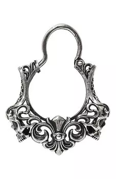 Серебряная моносерьга Дозорные GL Jewelry