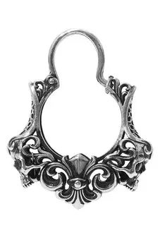 Серебряная моносерьга Дозорные GL Jewelry