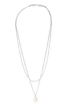 Серебряное колье Giorgio Armani