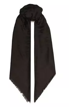 Шаль из шелка и шерсти Bally