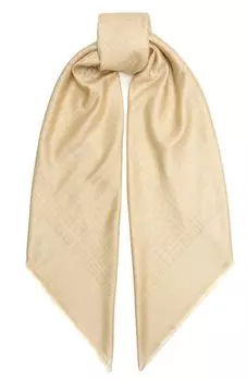 Шаль из шелка и шерсти Givenchy