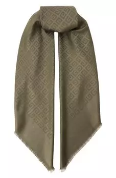 Шаль из шелка и шерсти Givenchy
