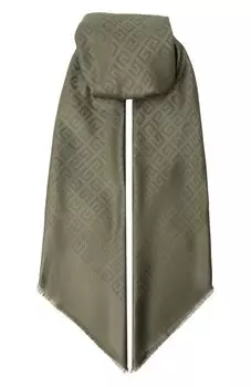 Шаль из шелка и шерсти Givenchy