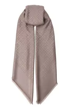 Шаль из шелка и шерсти Givenchy