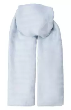 Шаль из шелка и шерсти Lanvin