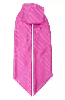 Шаль из шелка и шерсти Lanvin