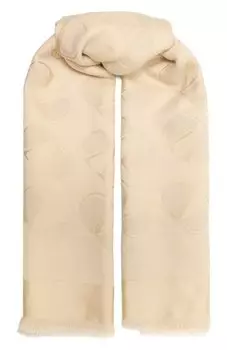 Шаль из шелка и шерсти Valentino