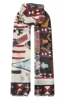 Шаль Крещенская ярмарка Gourji