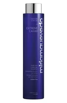 Шампунь для глубокого очищения с углем и экстрактом черной икры (250ml) Miriamquevedo