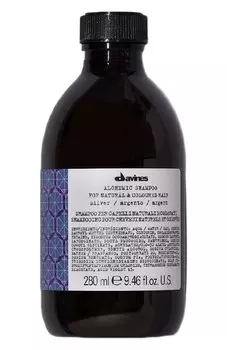 Шампунь для натуральных и окрашенных волос Alchemic, Серебро (280ml) Davines