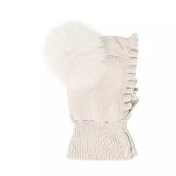 Шапка-балаклава с мехом Catya