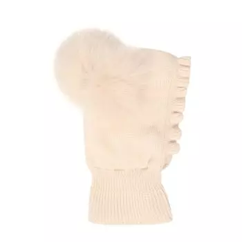 Шапка-балаклава с мехом Catya