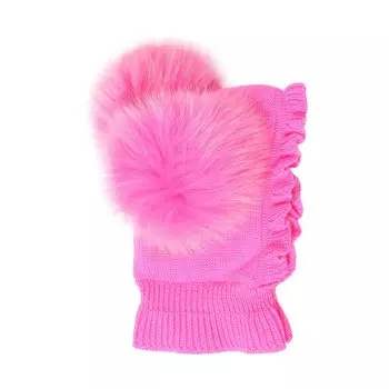 Шапка-балаклава с мехом Catya