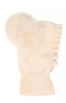 Шапка-балаклава с мехом Catya